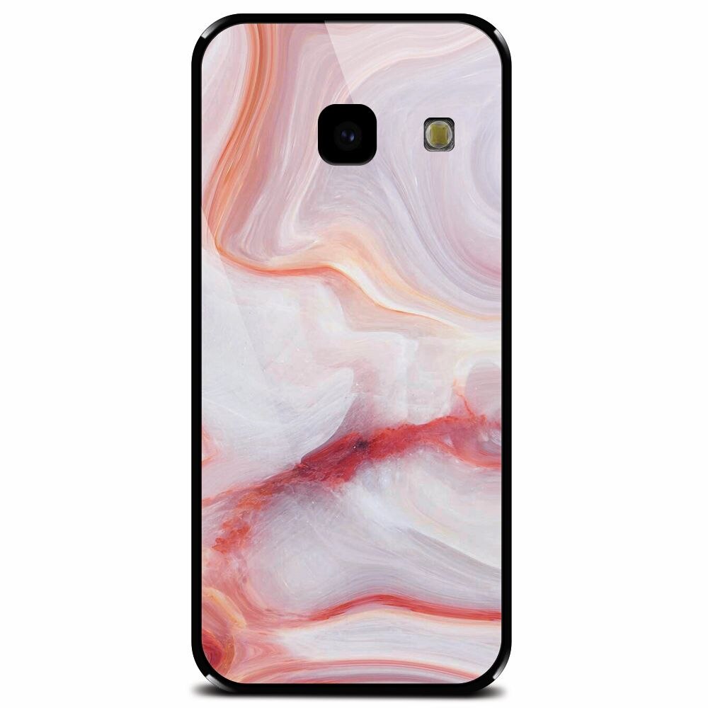 Husa din sticla securizata pentru Samsung Galaxy J4 Plus, Abstract 102