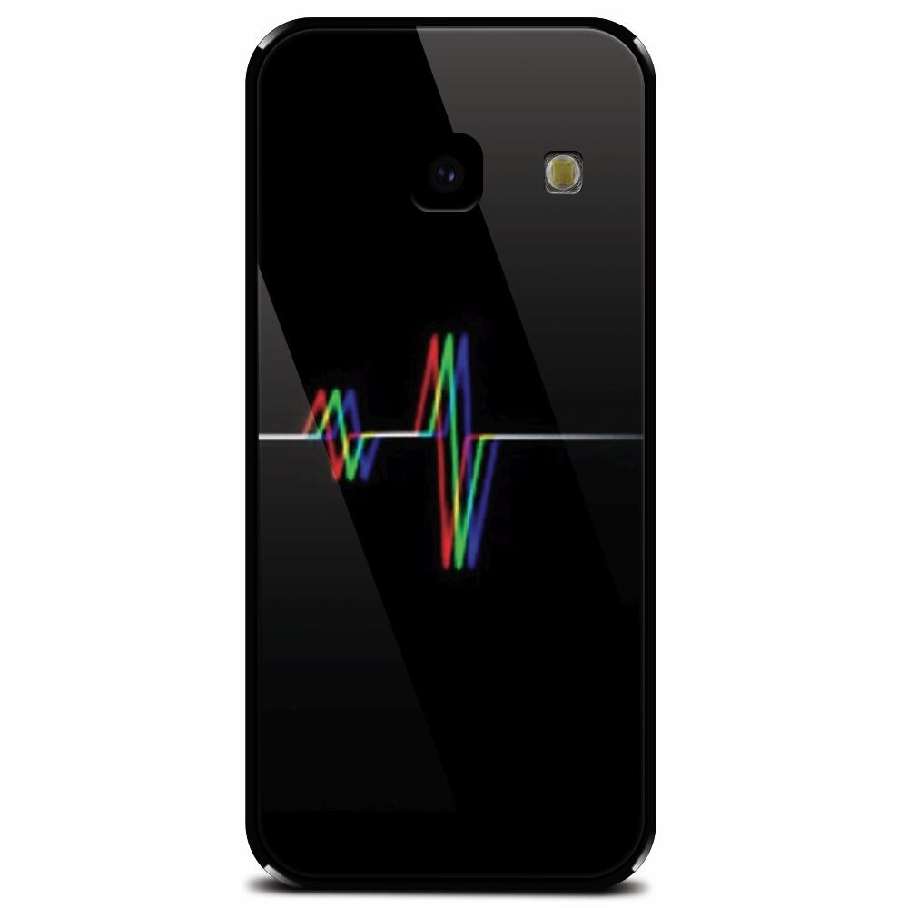 Husa din sticla securizata pentru Samsung Galaxy J4 Plus, Electro Beat