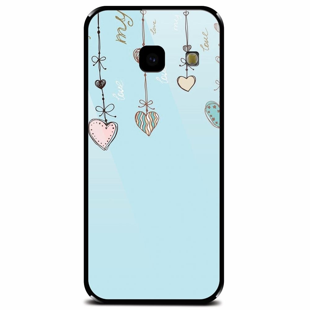 Husa din sticla securizata pentru Samsung Galaxy J4 Plus, Love 101