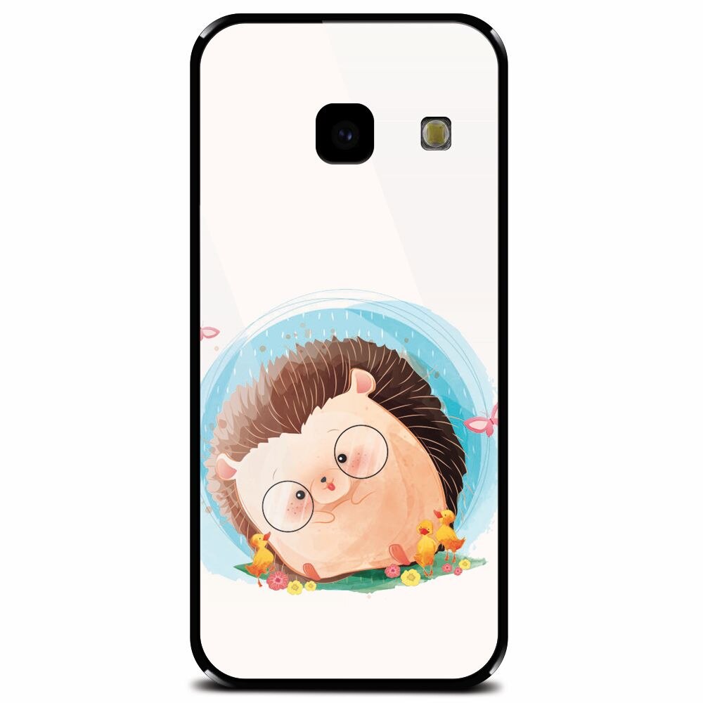 Husa din sticla securizata pentru Samsung Galaxy J4 Plus, Arici