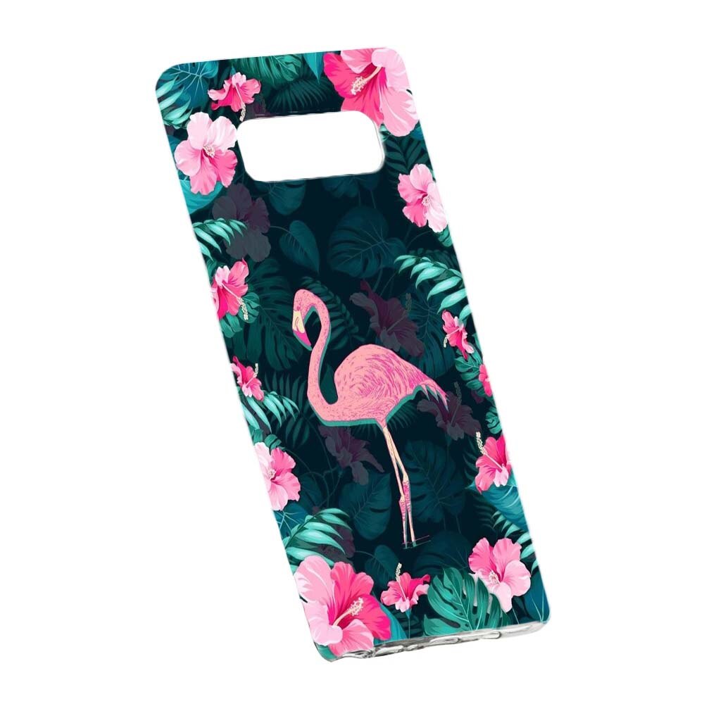 Husa de protectie Flamingo, Floral pentru Samsung Galaxy S10, rezistenta la uzura, anti-alunecare, din silicon Premium, 247