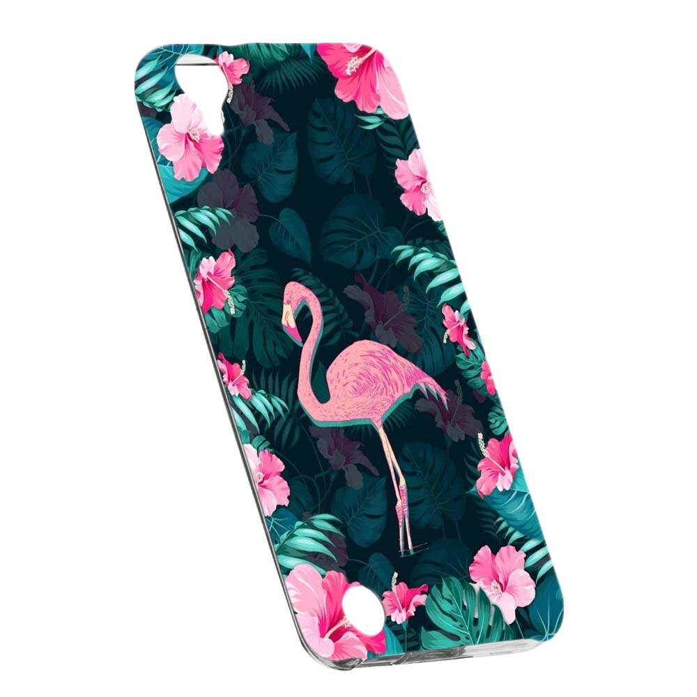 Husa de protectie Flamingo, Floral pentru HTC Desire 825/10 Lifestyle, rezistenta la uzura, anti-alunecare, din silicon Premium, 247