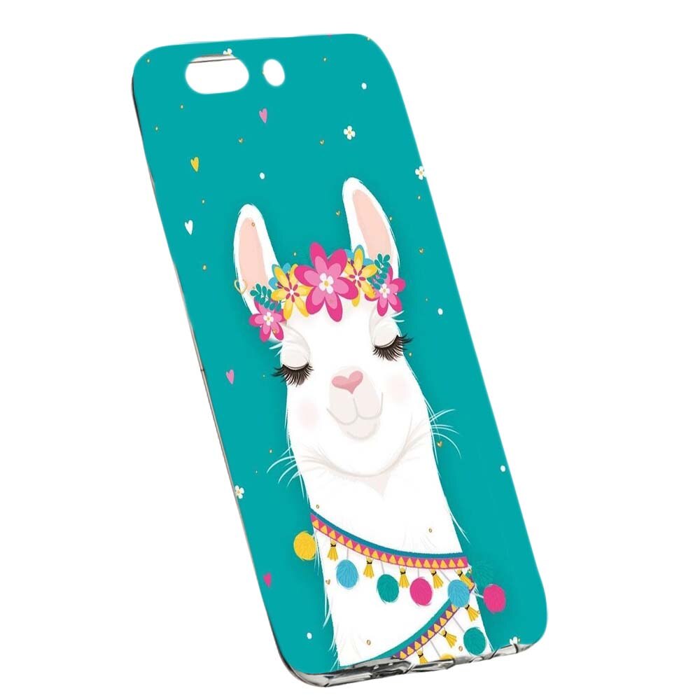 Husa de protectie Lovely Lama pentru Sony XZ Premium, rezistenta la uzura, anti-alunecare, din silicon Premium, 248