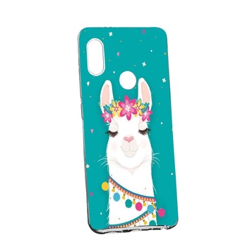 Husa de protectie Lovely Lama pentru Huawei P20 Lite, rezistenta la uzura, anti-alunecare, din silicon Premium, 248 Husa de protectie Lovely Lama pentru Huawei P20 Lite, rezistenta la uzura, anti-alunecare, din silicon Premium, 248