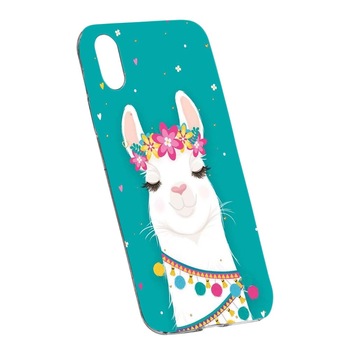 Husa de protectie Lovely Lama pentru Apple iPhone XS Max, rezistenta la uzura, anti-alunecare, din silicon Premium, 248 Husa de protectie Lovely Lama pentru Apple iPhone XS Max, rezistenta la uzura, anti-alunecare, din silicon Premium, 248