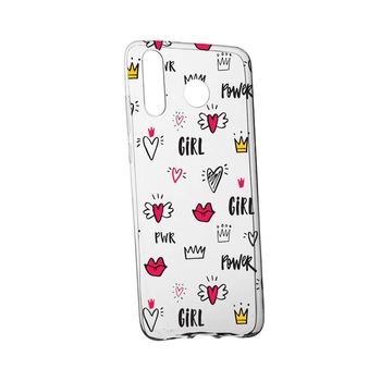 Husa de protectie Girl Power pentru Samsung Galaxy A9 2018, rezistenta la uzura, anti-alunecare, din silicon Premium, 249 Husa de protectie Girl Power pentru Samsung Galaxy A9 2018, rezistenta la uzura, anti-alunecare, din silicon Premium, 249