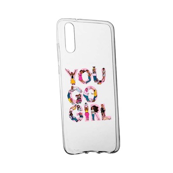 Husa de protectie Girl Power pentru Samsung Galaxy A70, rezistenta la uzura, anti-alunecare, din silicon Premium, 250 Husa de protectie Girl Power pentru Samsung Galaxy A70, rezistenta la uzura, anti-alunecare, din silicon Premium, 250