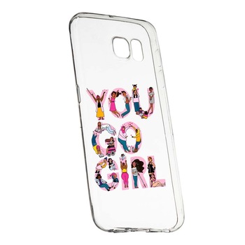 Husa de protectie Girl Power pentru Samsung Galaxy S7 Edge, rezistenta la uzura, anti-alunecare, din silicon Premium, 250 Husa de protectie Girl Power pentru Samsung Galaxy S7 Edge, rezistenta la uzura, anti-alunecare, din silicon Premium, 250