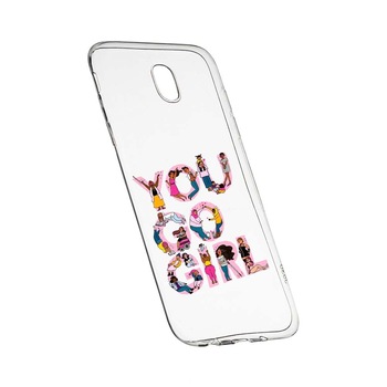 Husa de protectie Girl Power pentru Samsung Galaxy J5 2017, rezistenta la uzura, anti-alunecare, din silicon Premium, 250 Husa de protectie Girl Power pentru Samsung Galaxy J5 2017, rezistenta la uzura, anti-alunecare, din silicon Premium, 250