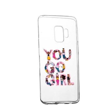 Husa de protectie Girl Power pentru Samsung Galaxy J4 2018, rezistenta la uzura, anti-alunecare, din silicon Premium, 250 Husa de protectie Girl Power pentru Samsung Galaxy J4 2018, rezistenta la uzura, anti-alunecare, din silicon Premium, 250