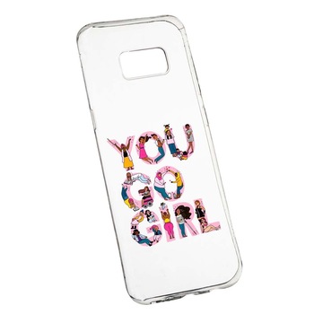 Husa de protectie Girl Power pentru Samsung Galaxy S8 Plus, rezistenta la uzura, anti-alunecare, din silicon Premium, 250 Husa de protectie Girl Power pentru Samsung Galaxy S8 Plus, rezistenta la uzura, anti-alunecare, din silicon Premium, 250