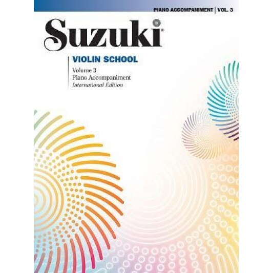 Suzuki Violin School, Vol 3: Piano Acc.,