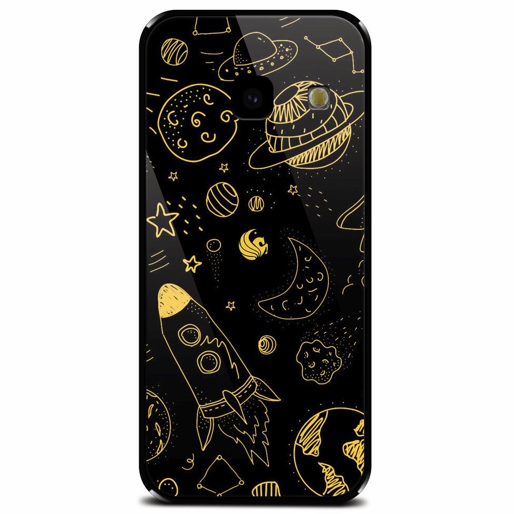 Husa din sticla securizata pentru Samsung Galaxy J4 Plus, Artboard