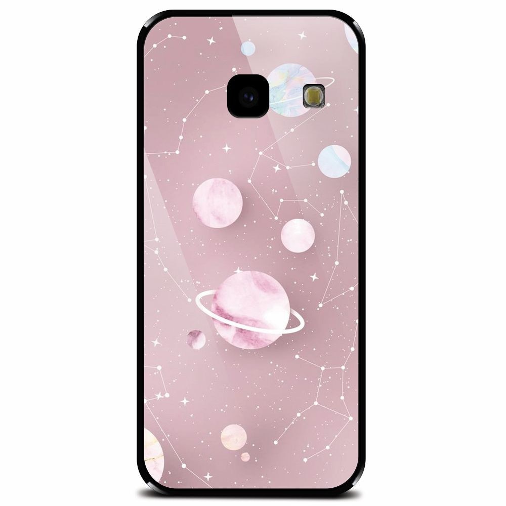 Husa din sticla securizata pentru Samsung Galaxy J4 Plus, Zodiac