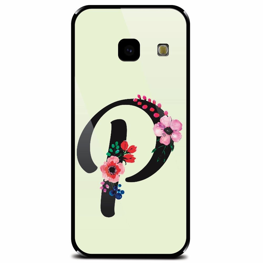 Husa din sticla securizata pentru Samsung Galaxy J4 Plus, Litera P