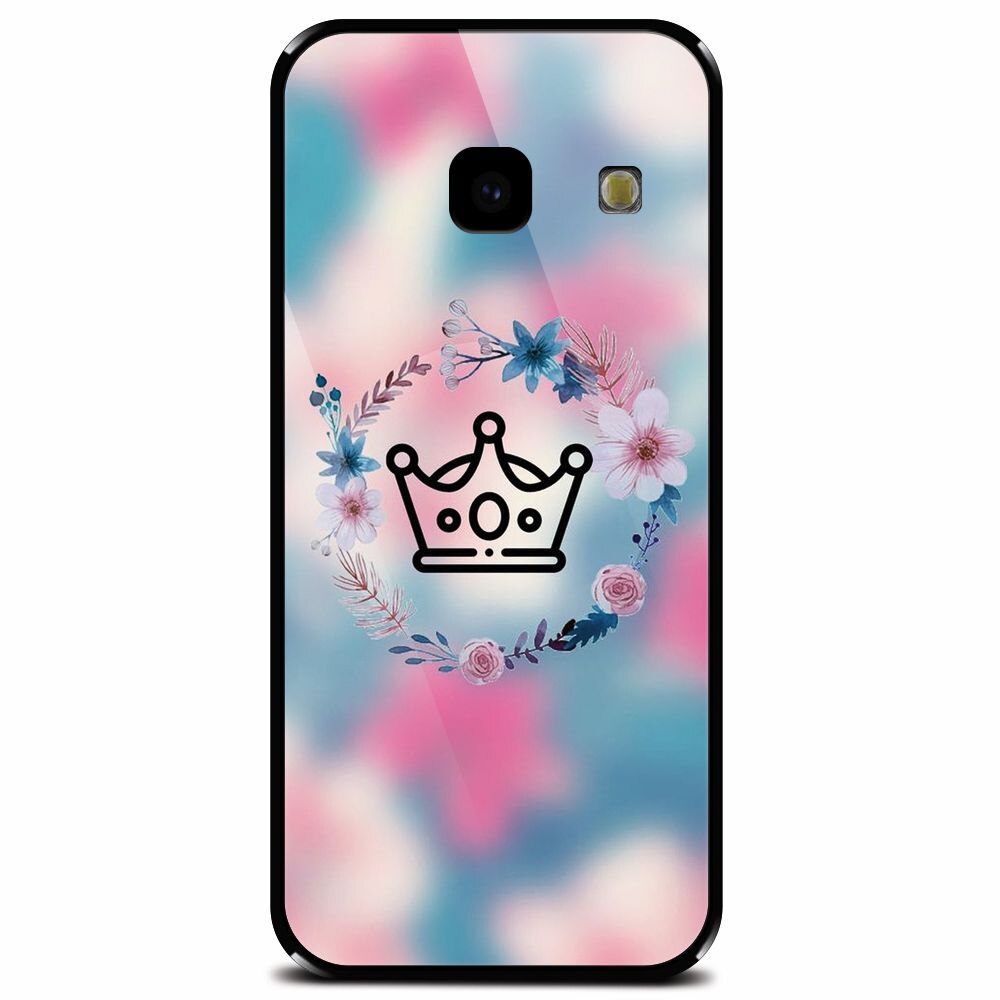 Husa din sticla securizata pentru Samsung Galaxy J4 Plus, Qeen