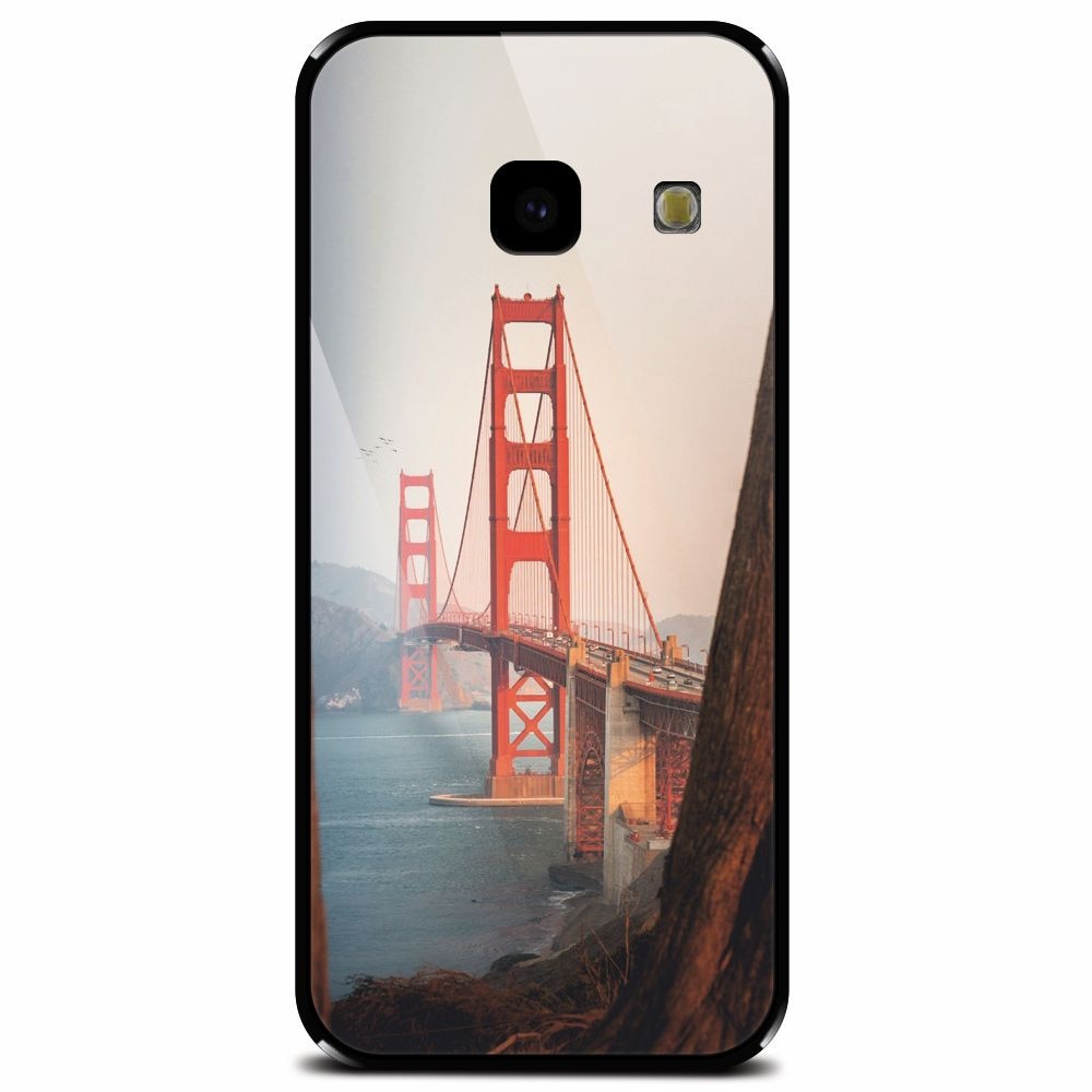Husa din sticla securizata pentru Samsung Galaxy J4 Plus, Bridge