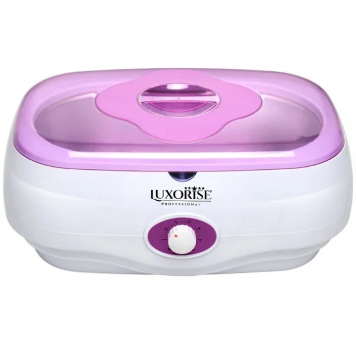 Incalzitor parafina si ceara profesional LUXORISE, Roz - Alb