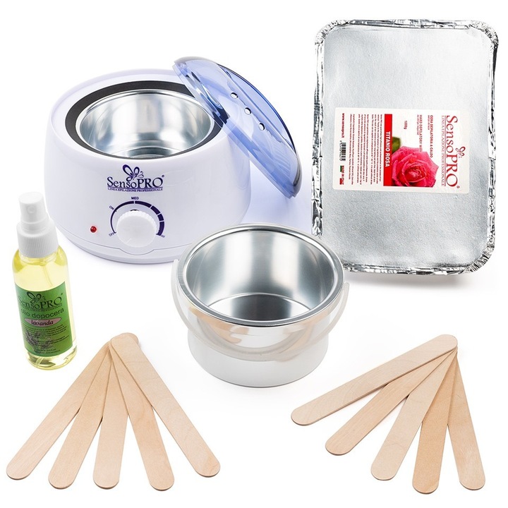 SensoPRO Italia Rose Touch Традиционен комплект за вакса, 1 кг