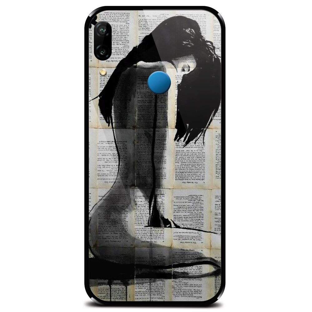 Husa din sticla securizata pentru Huawei P20 Lite, Breeze