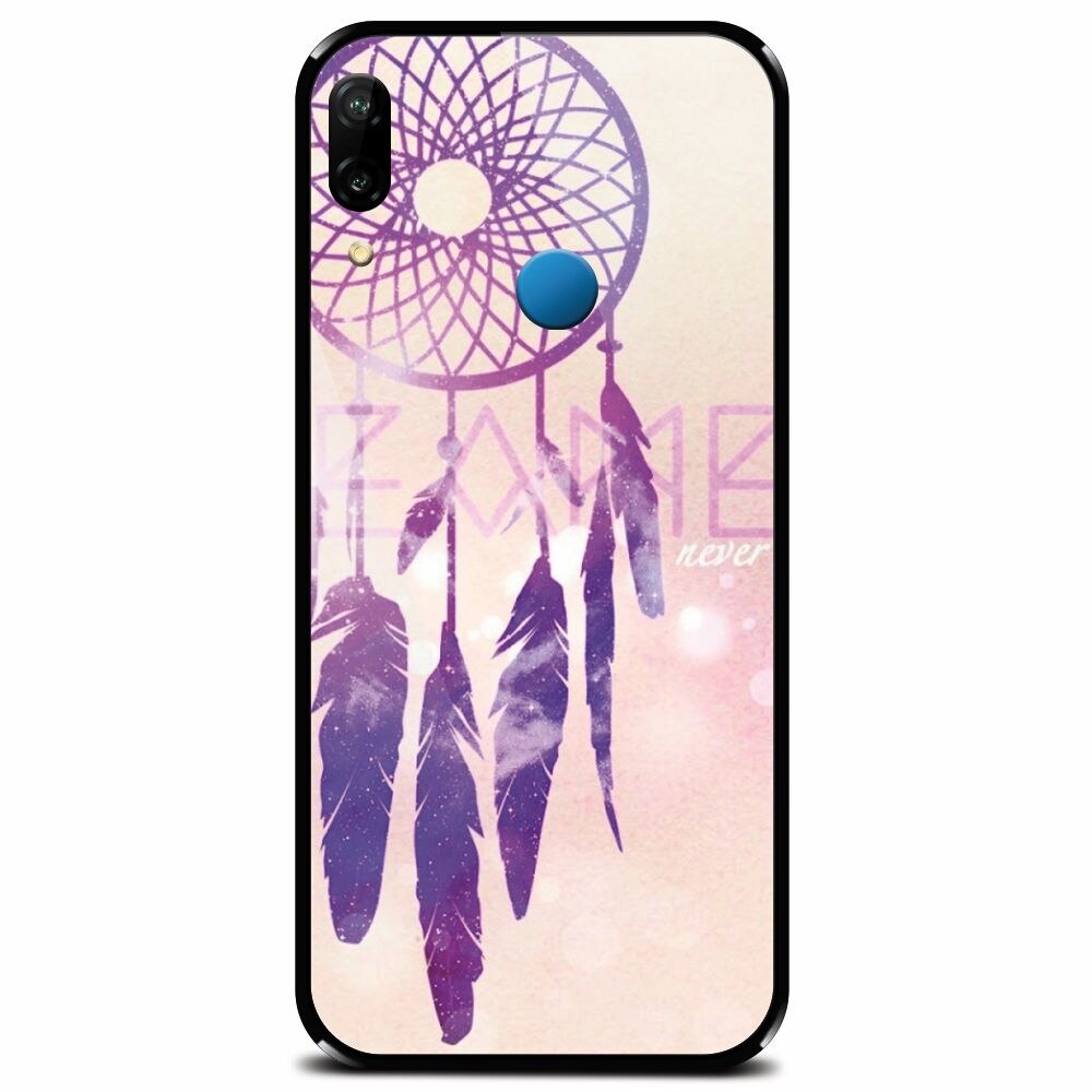 Husa din sticla securizata pentru Huawei P20 Lite, Dream Catcher