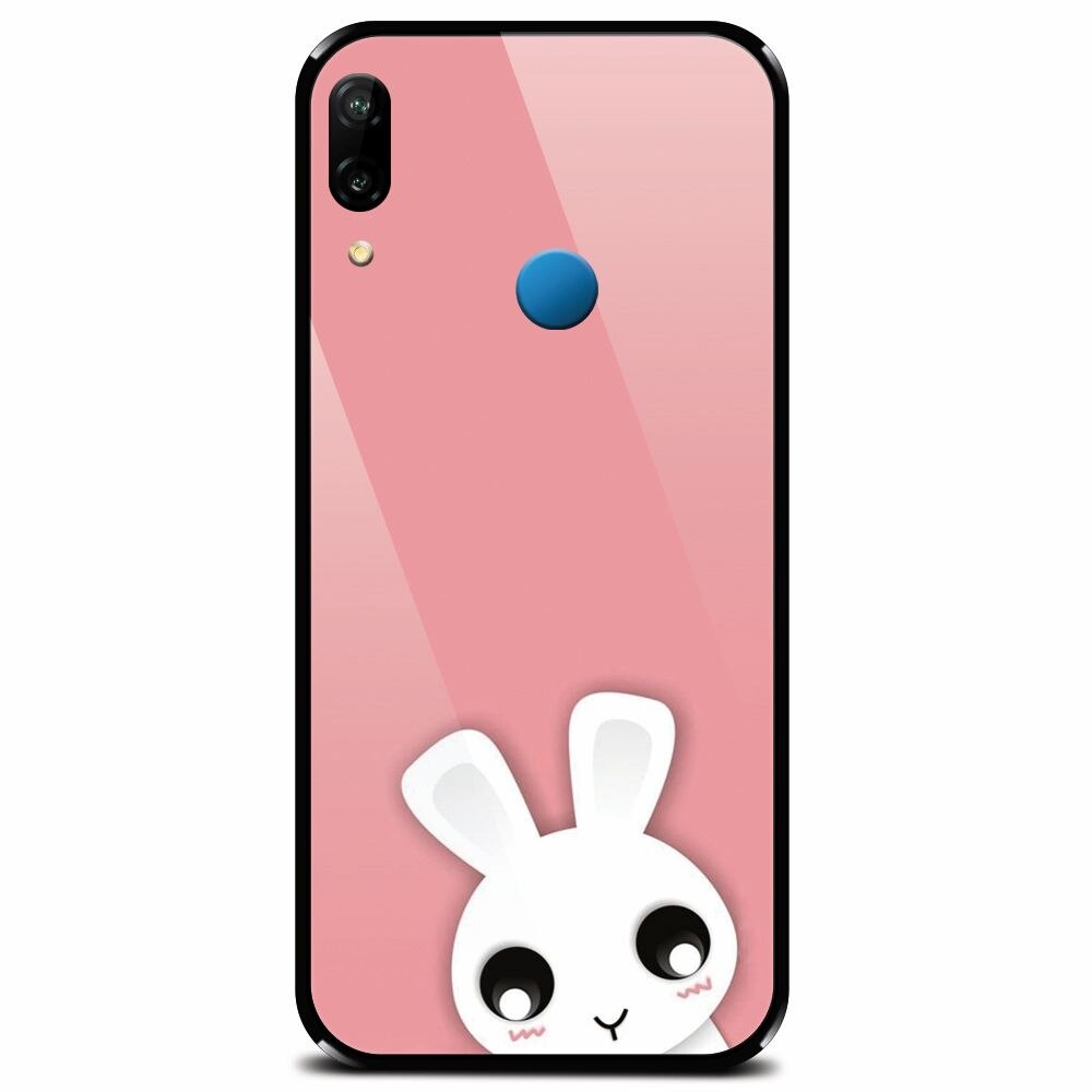 Husa din sticla securizata pentru Huawei P20 Lite, Cute Girly 002