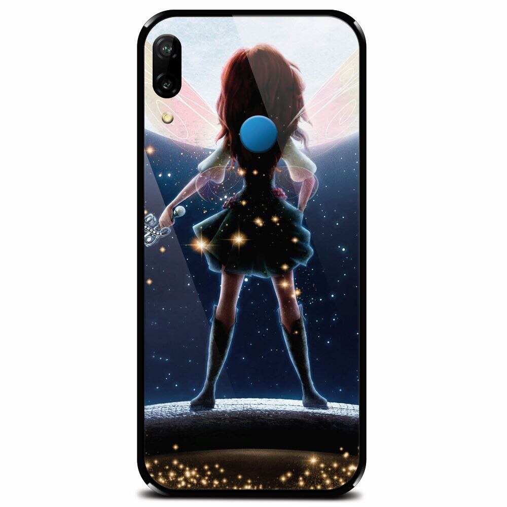 Husa din sticla securizata pentru Huawei P20 Lite, Fairy