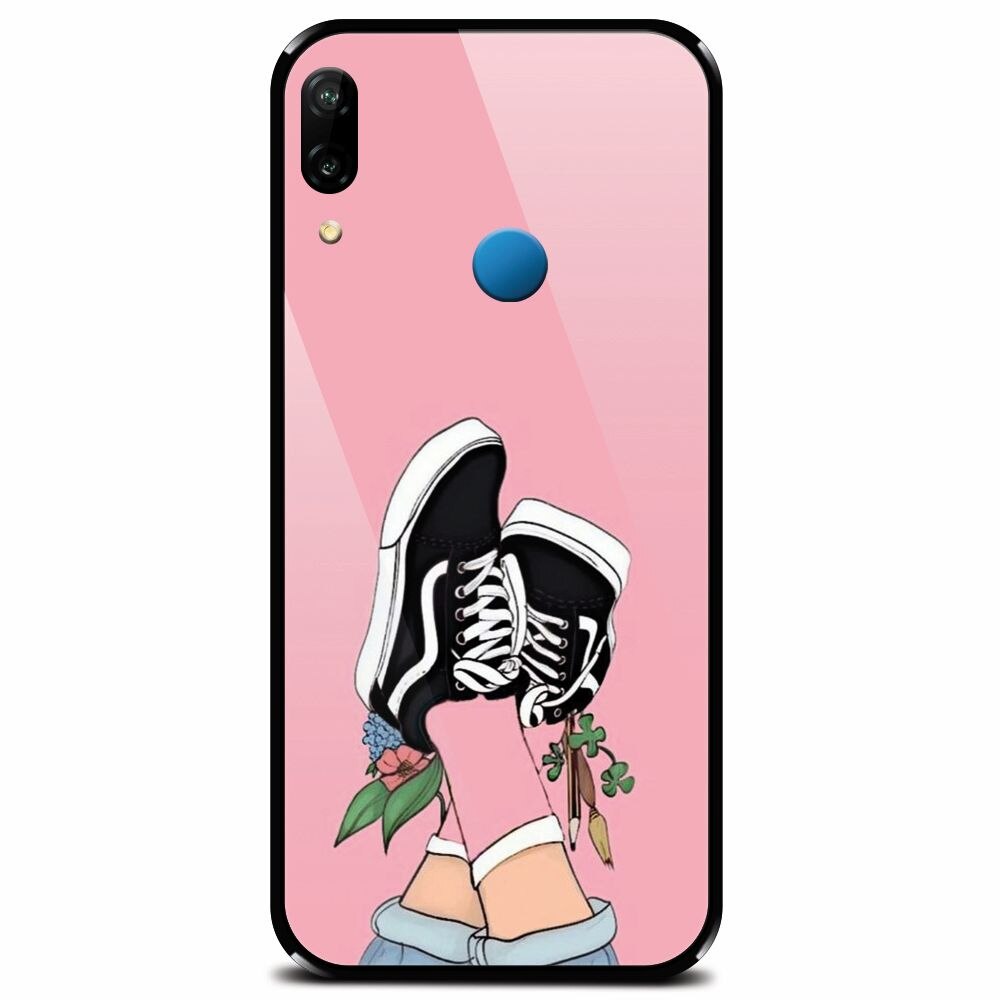 Husa din sticla securizata pentru Huawei P20 Lite, Relax