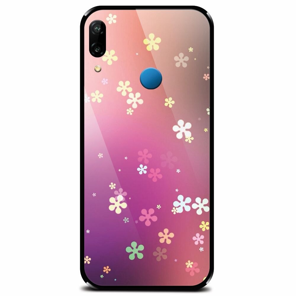 Husa din sticla securizata pentru Huawei P20 Lite, Girlish 002