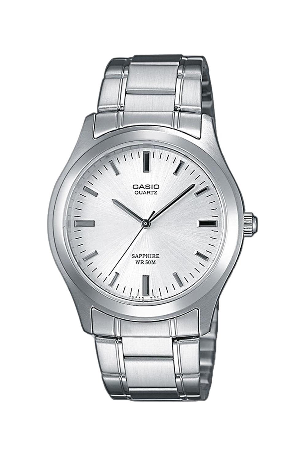 Casio, Ceas quartz cu bratara metalica, Argintiu