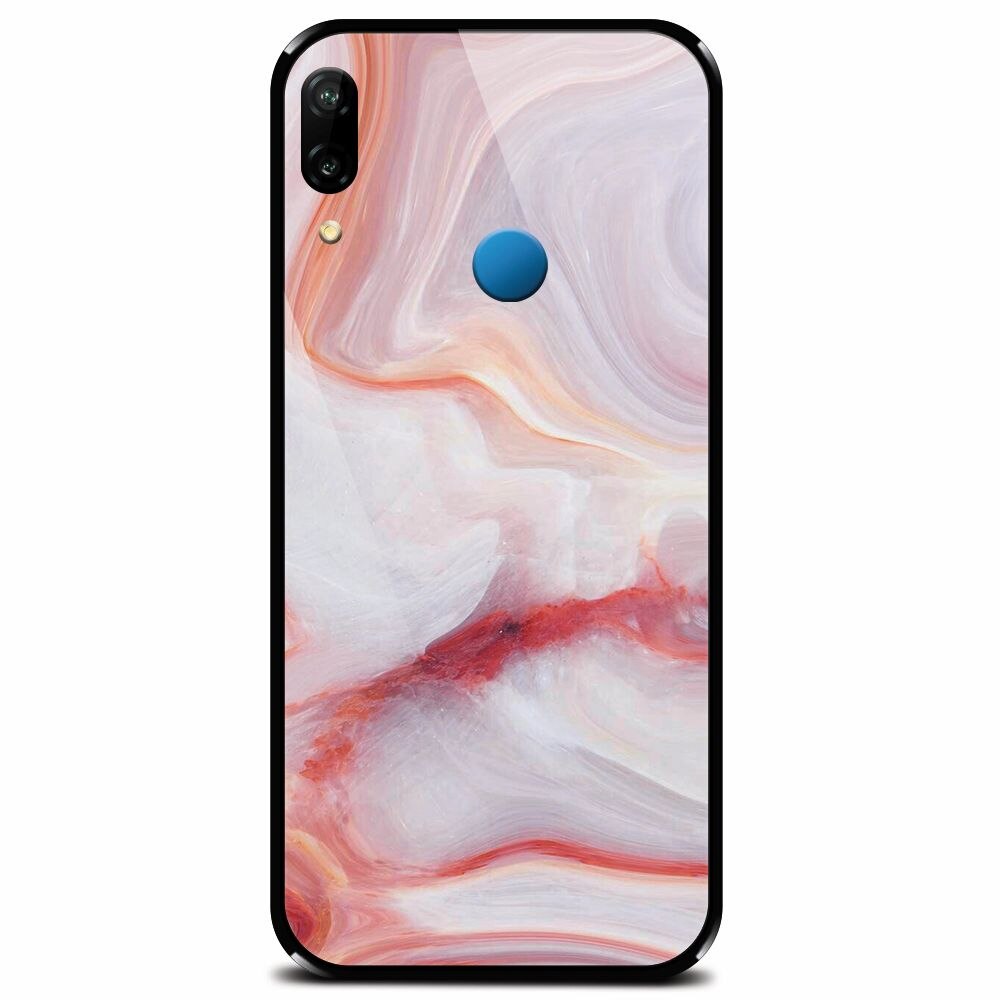 Husa din sticla securizata pentru Huawei P20 Lite, Abstract 102