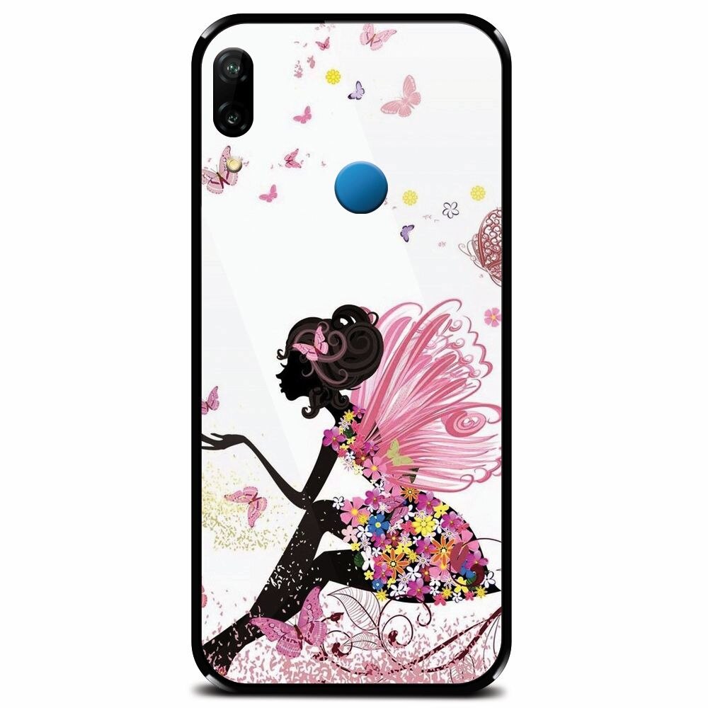 Husa din sticla securizata pentru Huawei P20 Lite, Fairy 101