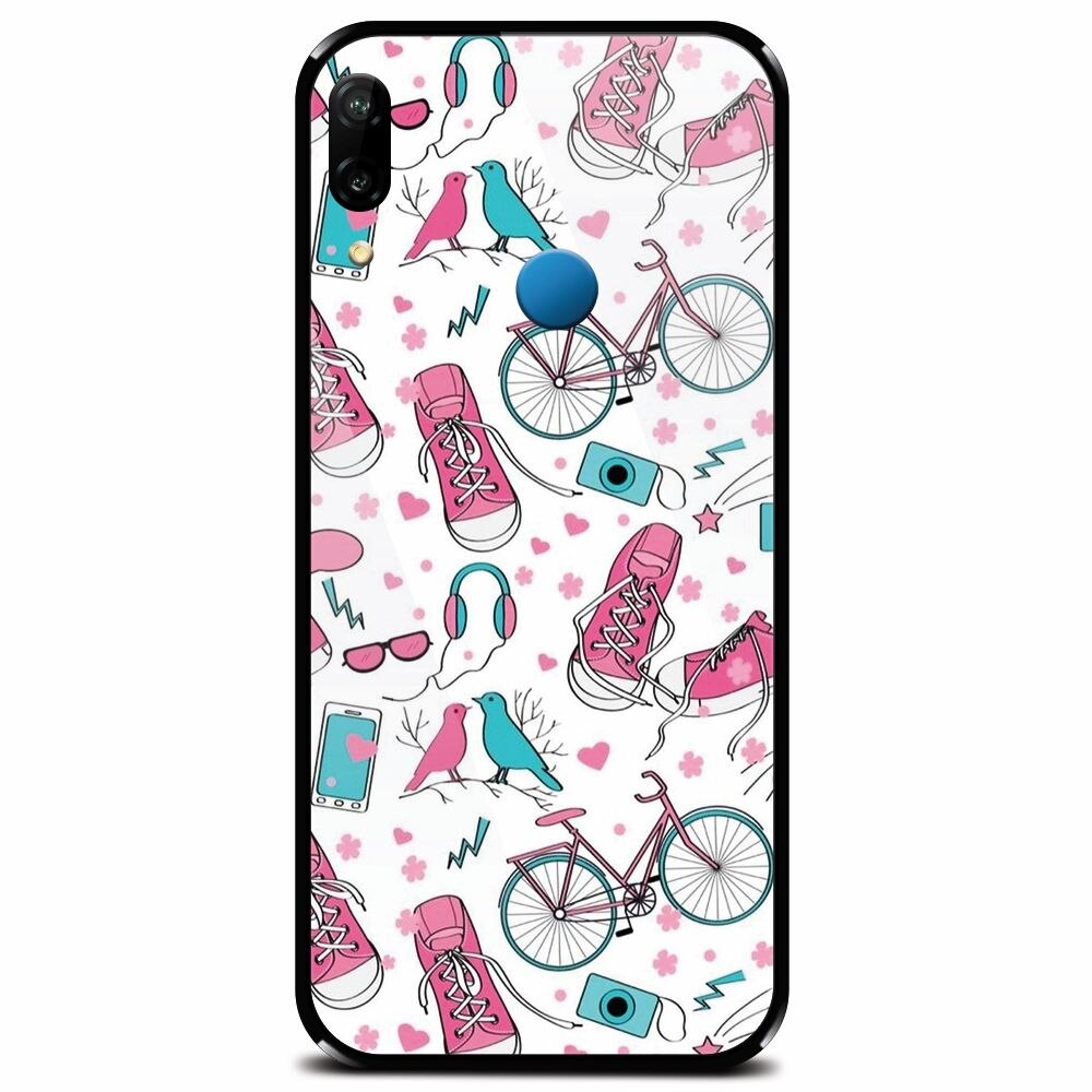 Husa din sticla securizata pentru Huawei P20 Lite, Travel