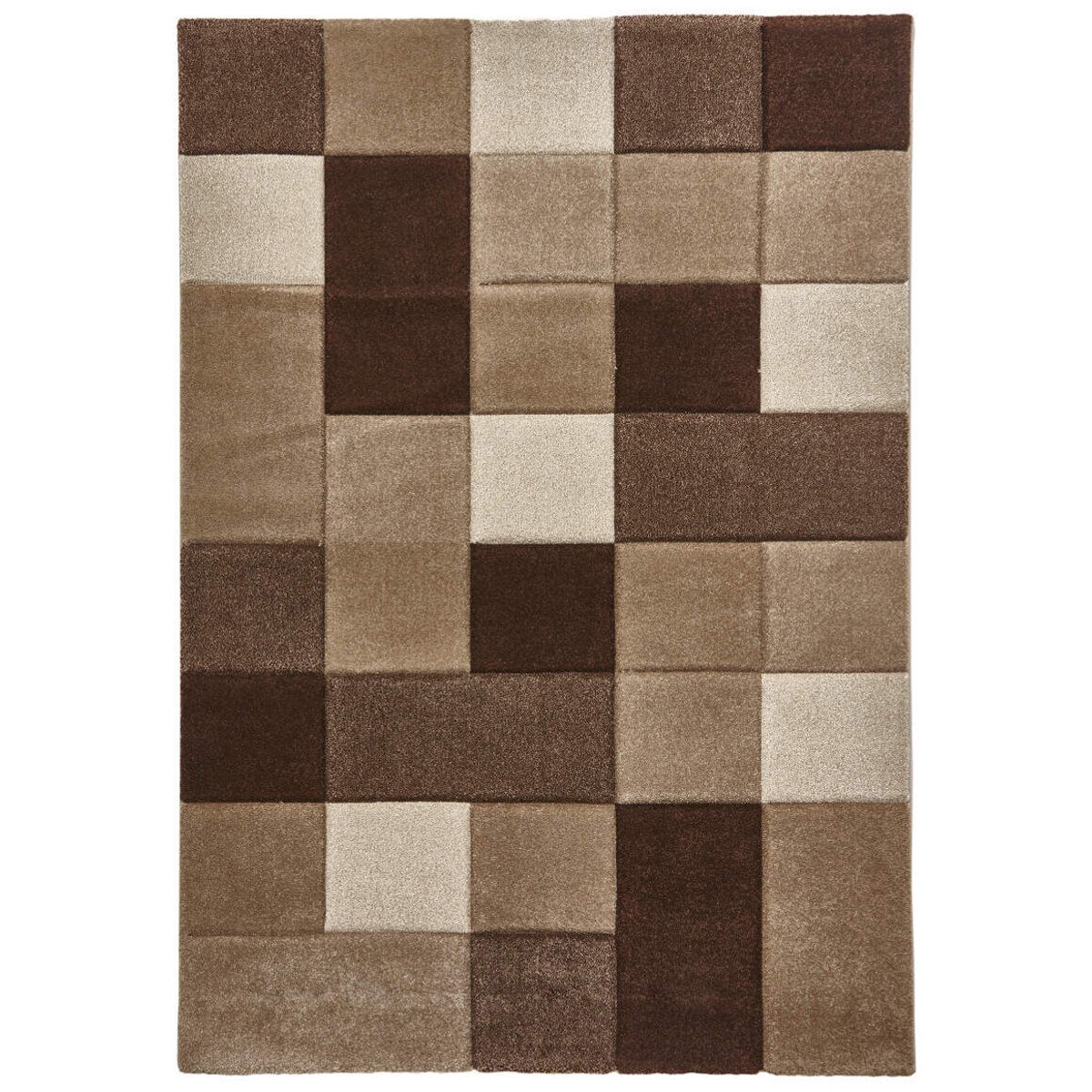 Covor Modern & Geometric Saturnus, Bej/Maro, 160x220, C191-215315