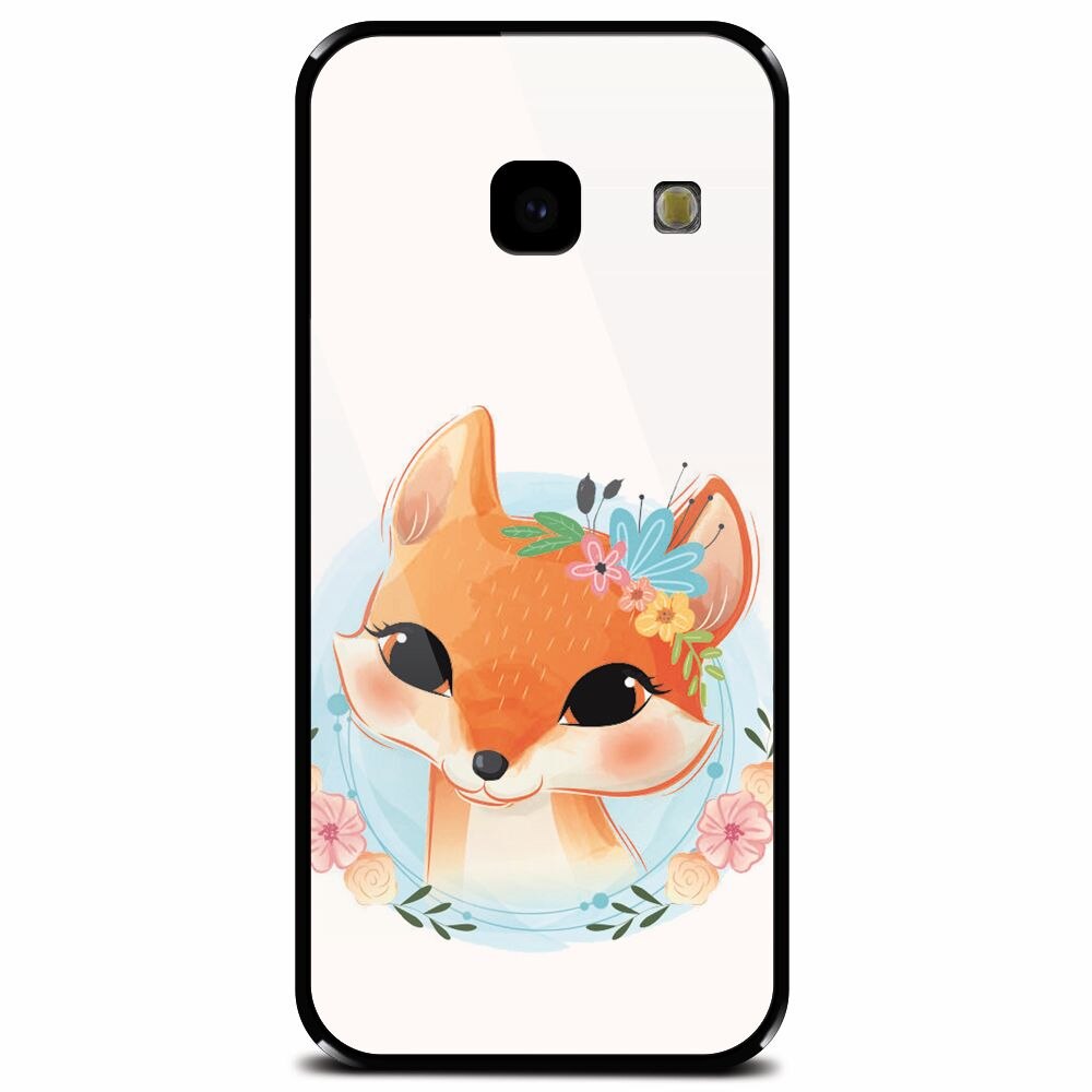 Husa din sticla securizata pentru Samsung Galaxy J4 Plus, Foxy
