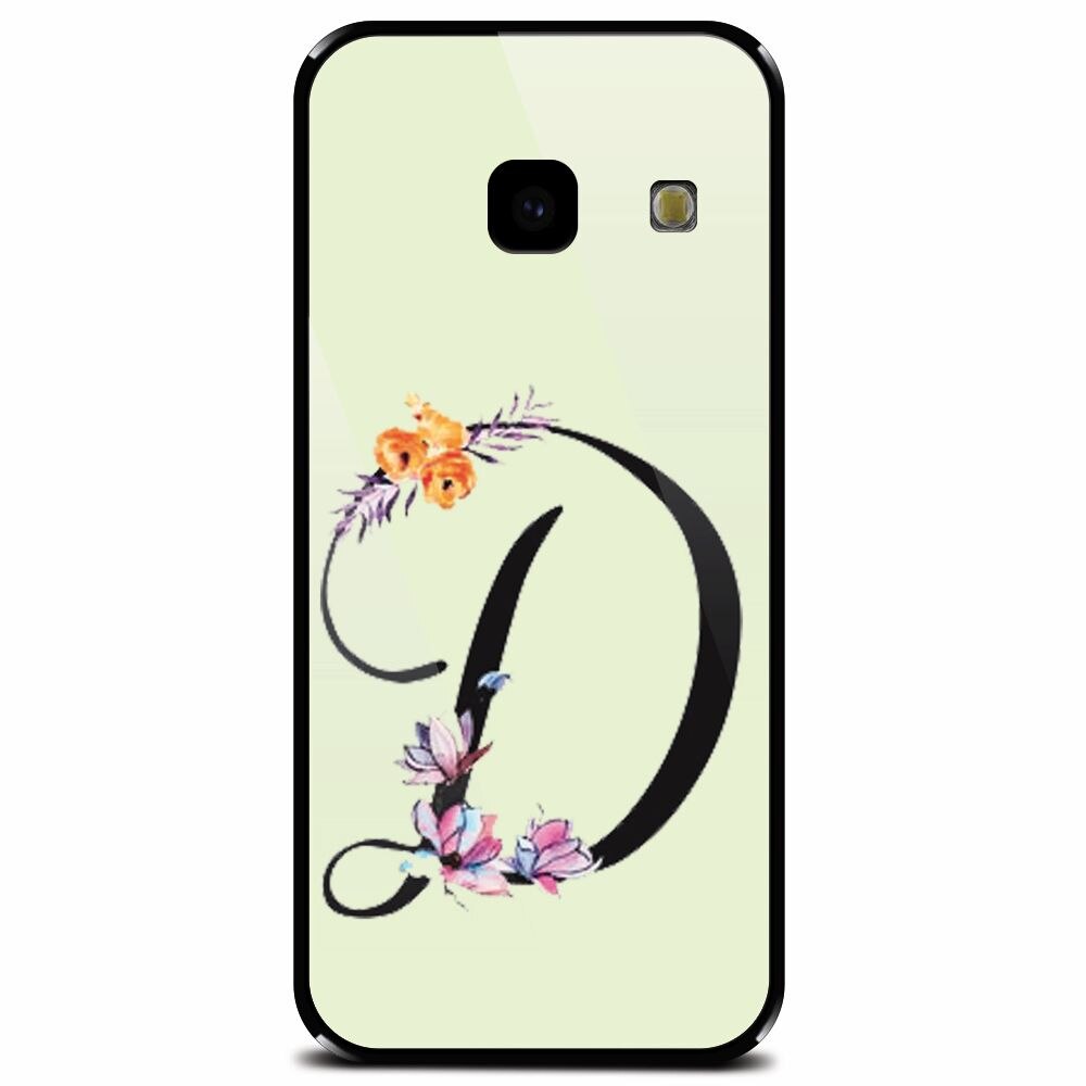 Husa din sticla securizata pentru Samsung Galaxy J4 Plus, Litera D