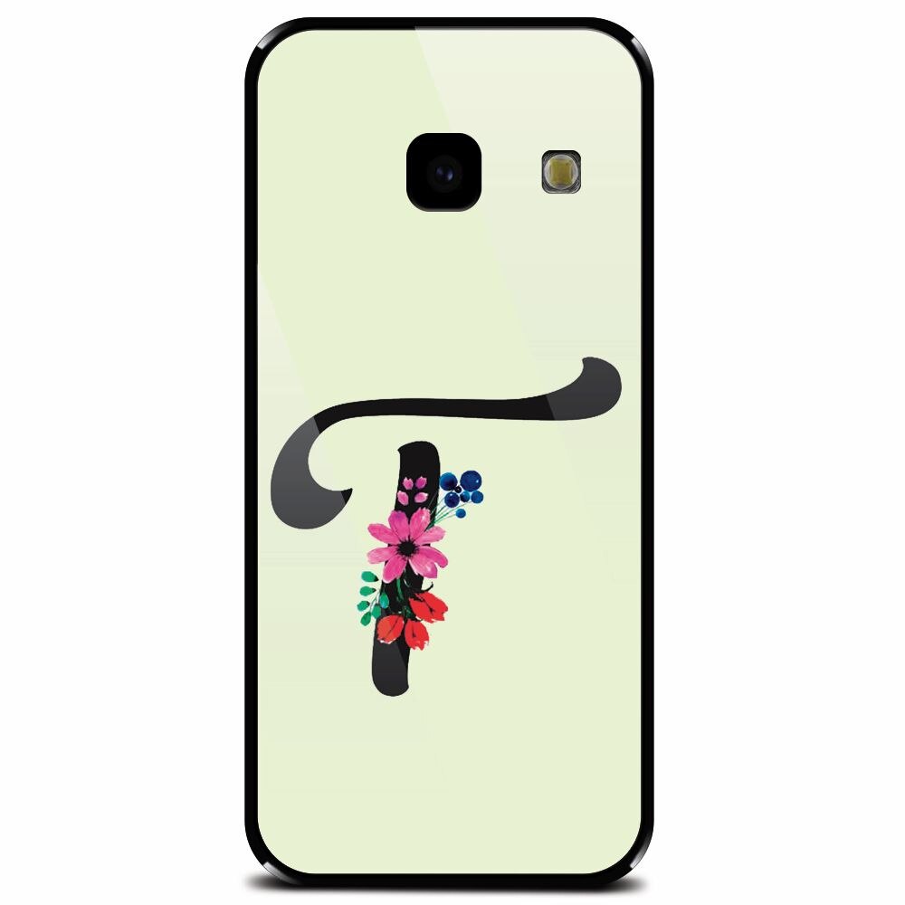 Husa din sticla securizata pentru Samsung Galaxy J4 Plus, Litera T