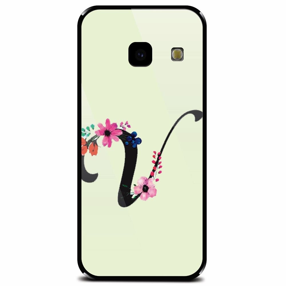 Husa din sticla securizata pentru Samsung Galaxy J4 Plus, Litera V