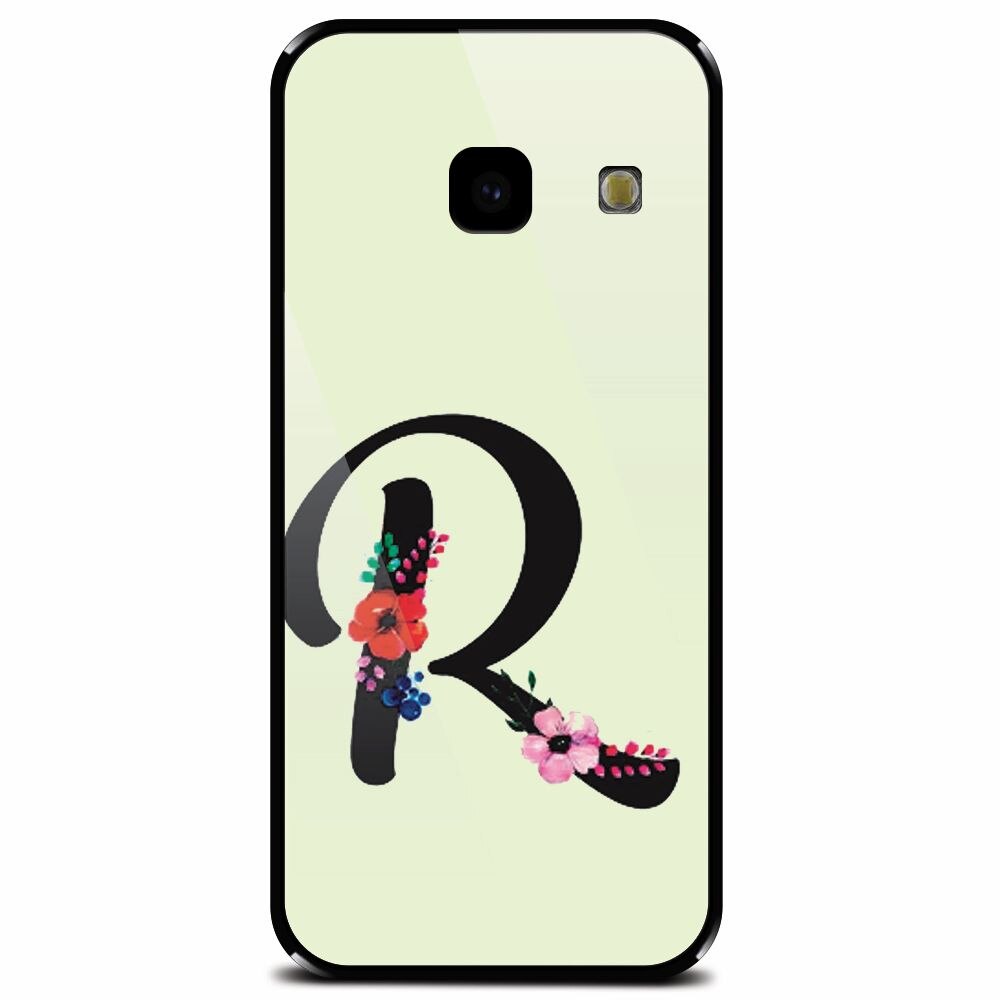 Husa din sticla securizata pentru Samsung Galaxy J4 Plus, Litera R