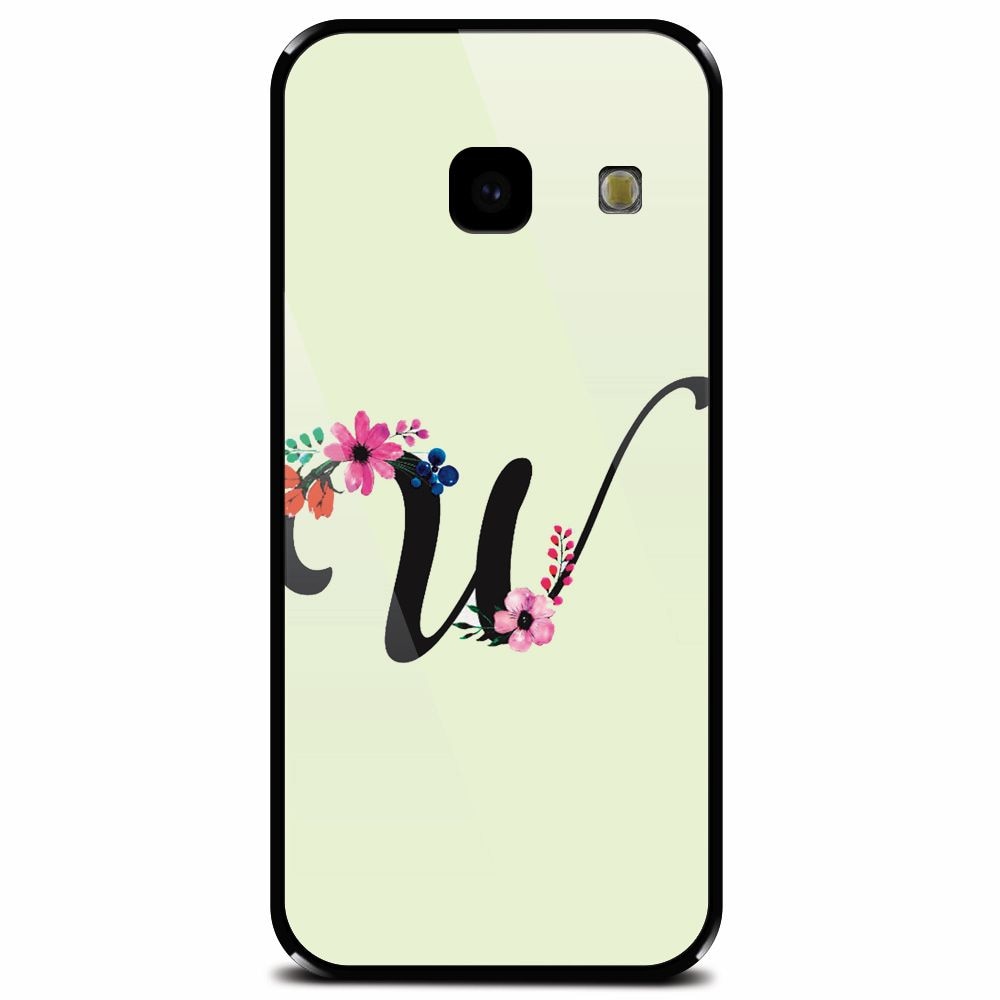 Husa din sticla securizata pentru Samsung Galaxy J4 Plus, Litera W