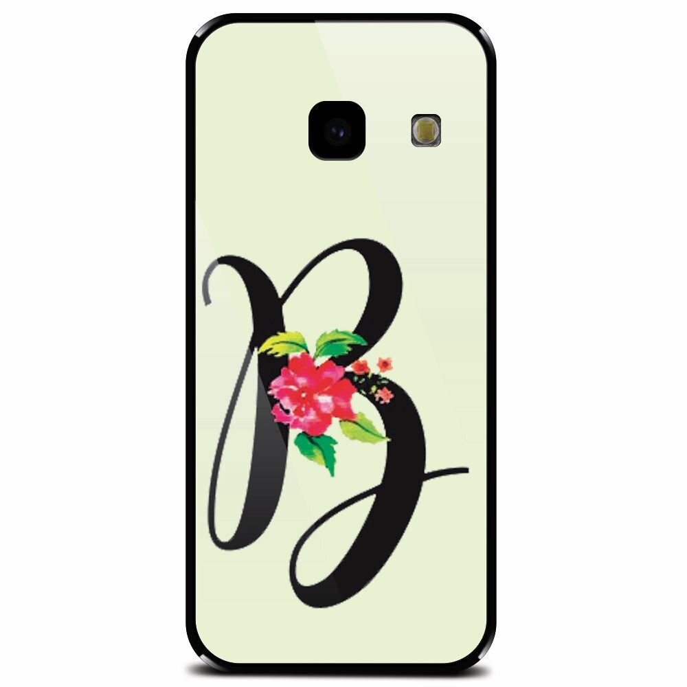 Husa din sticla securizata pentru Samsung Galaxy J4 Plus, Litera B