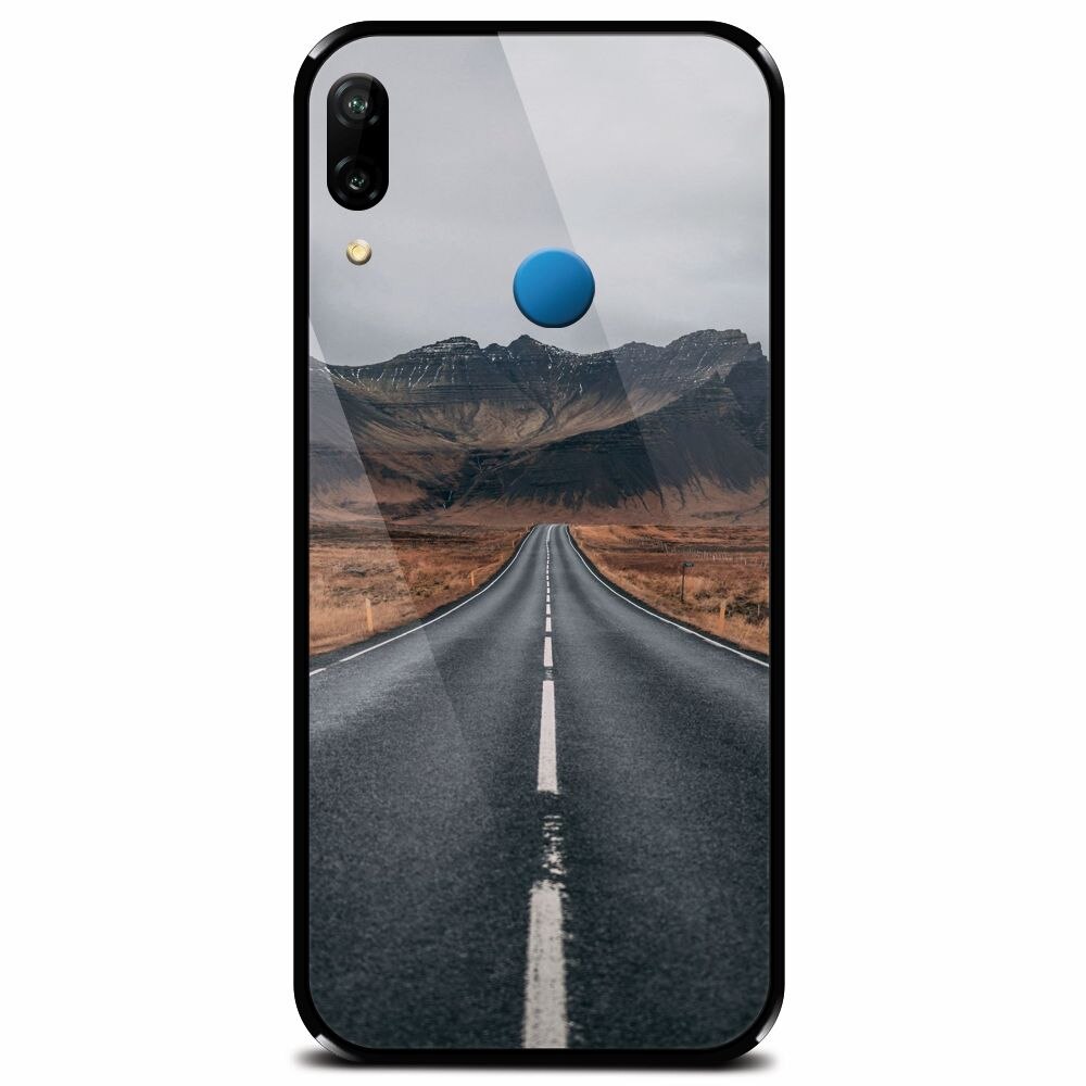 Husa din sticla securizata pentru Huawei P20 Lite, Adventure