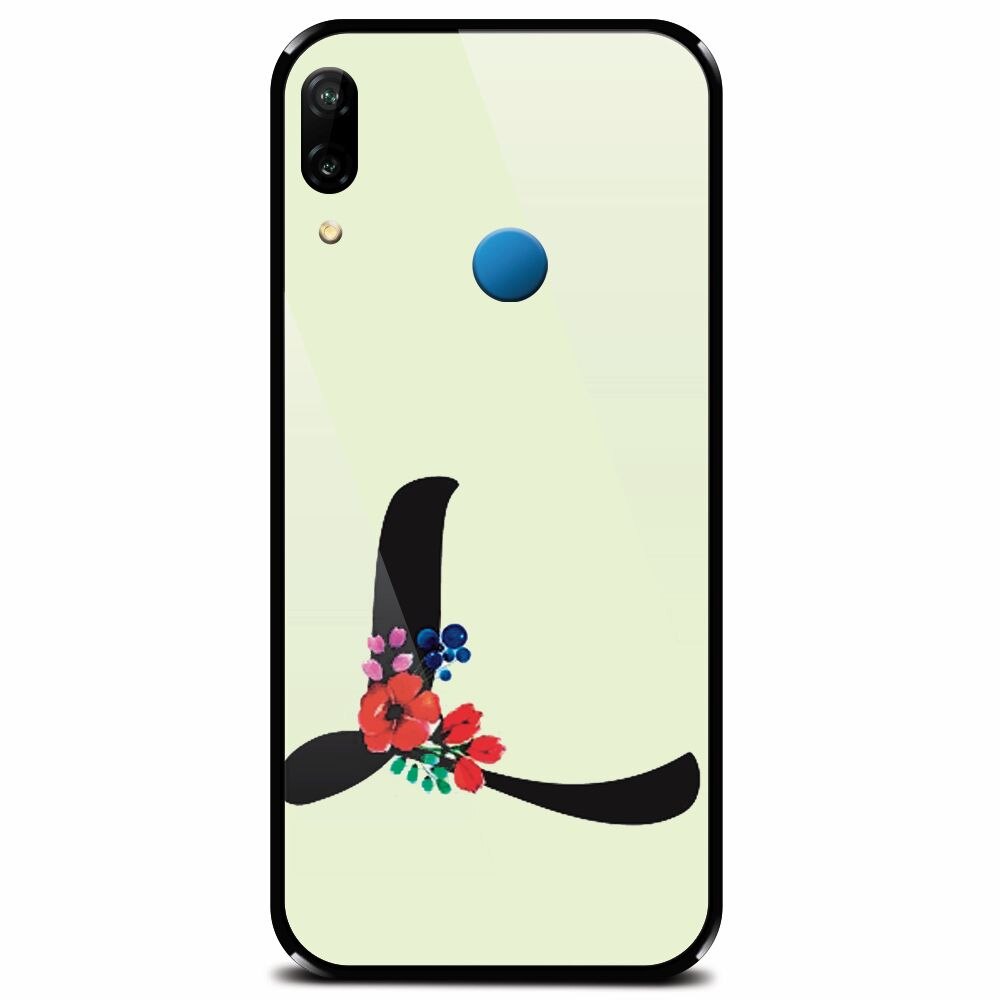 Husa din sticla securizata pentru Huawei P20 Lite, Litera L
