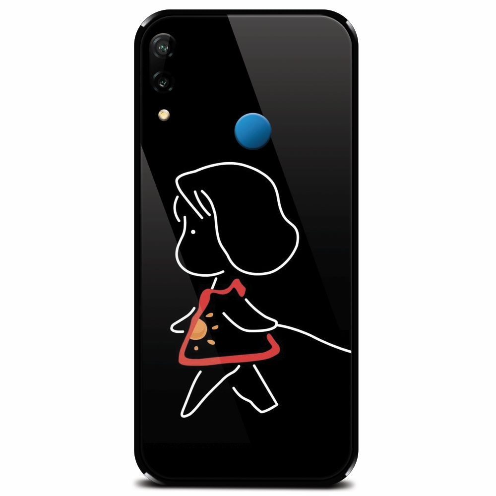 Husa din sticla securizata pentru Huawei P20 Lite, Fallow Me