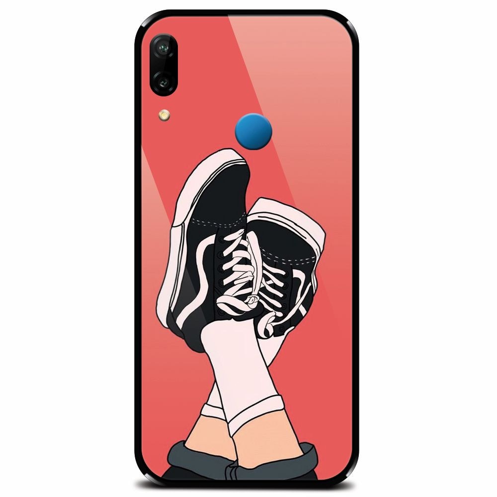 Husa din sticla securizata pentru Huawei P20 Lite, Relax 101