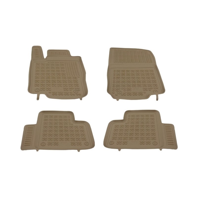 Covorase Presuri Auto Crem din Cauciuc compatibil cu MERCEDES ML W166 M-Class 2011- GLE 2015- GLE Coupe 2015-