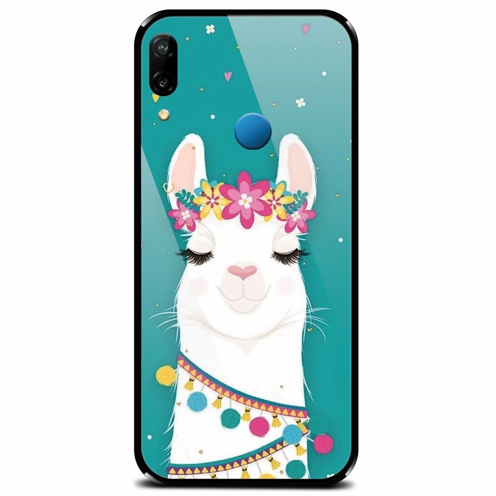 Husa din sticla securizata pentru Huawei P20 Lite, Lama