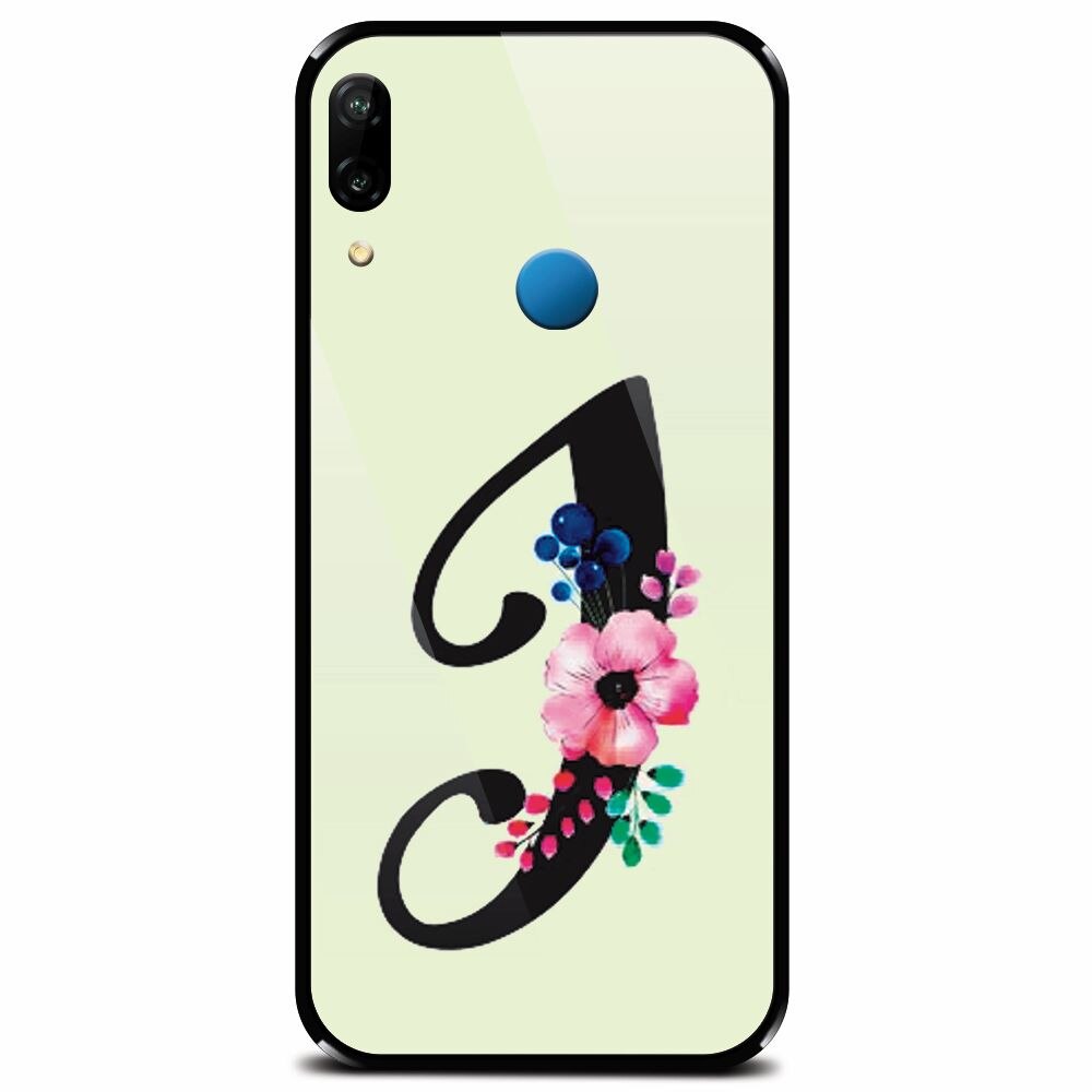 Husa din sticla securizata pentru Huawei P20 Lite, Litera I