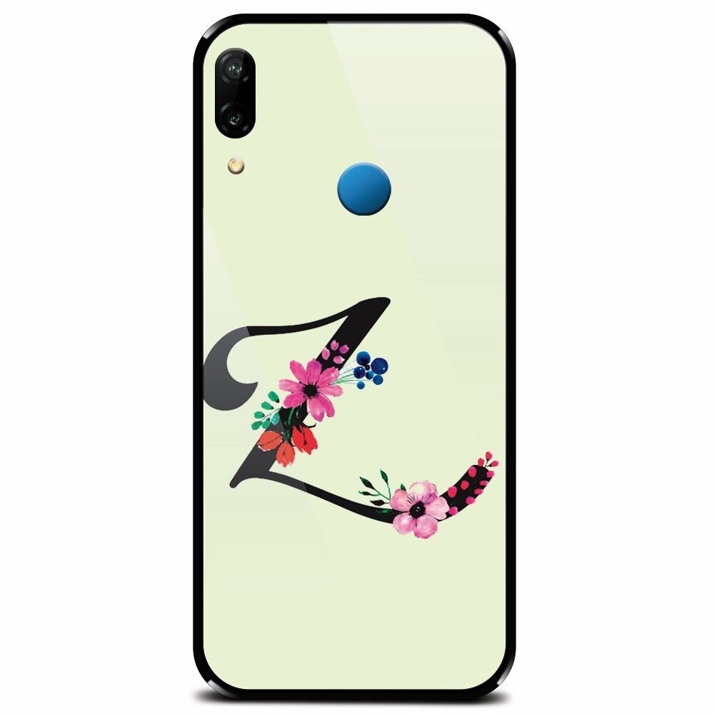 Husa din sticla securizata pentru Huawei P20 Lite, Litera Z