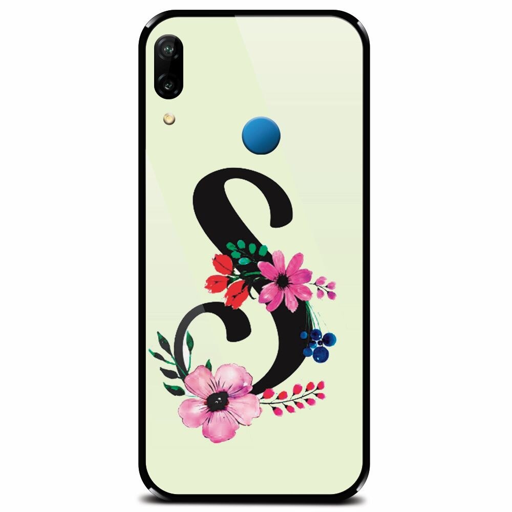 Husa din sticla securizata pentru Huawei P20 Lite, Litera S
